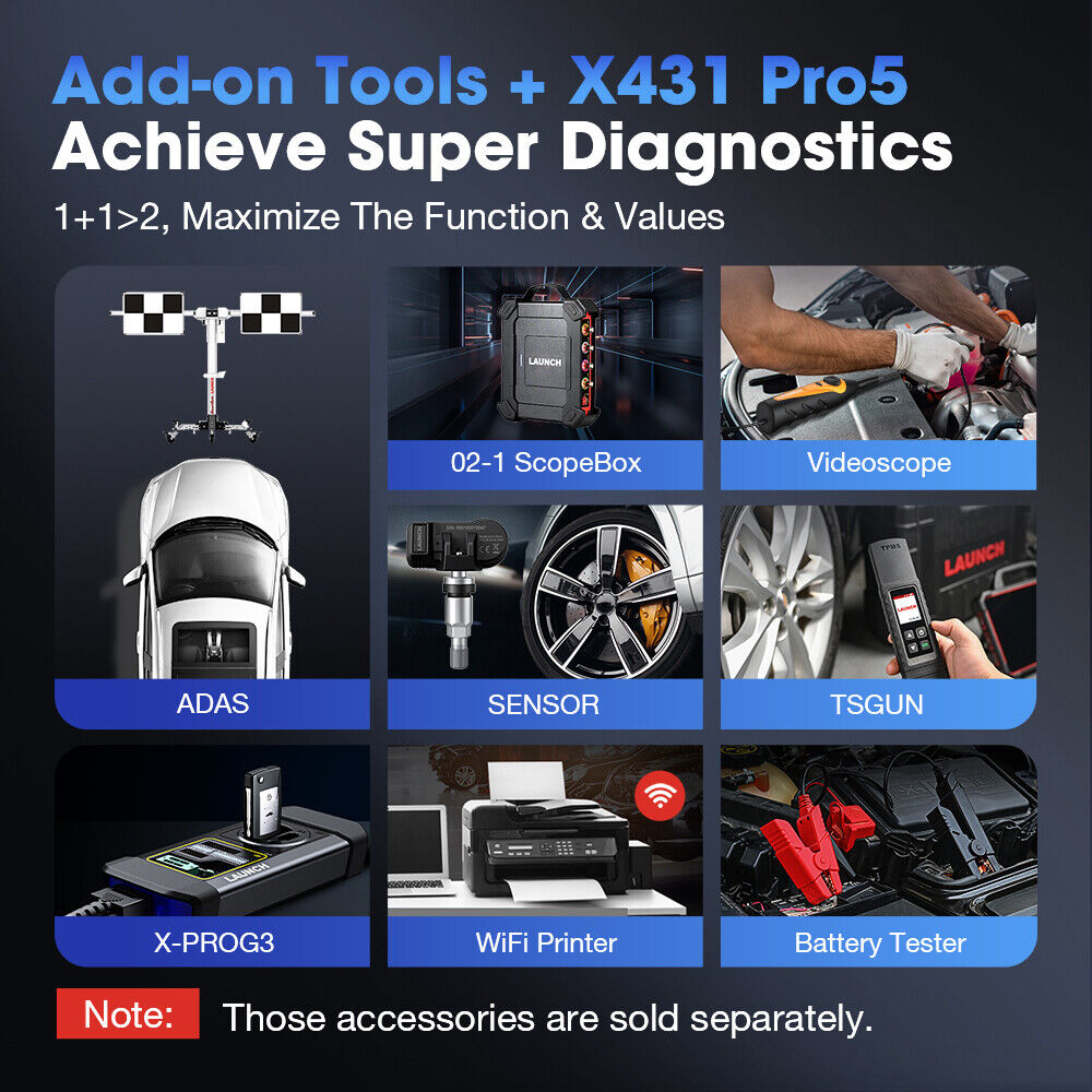 LAUNCH X431 PRO5 Diagnosegerät mit ECU Codierung & Vollsystemdiagnose