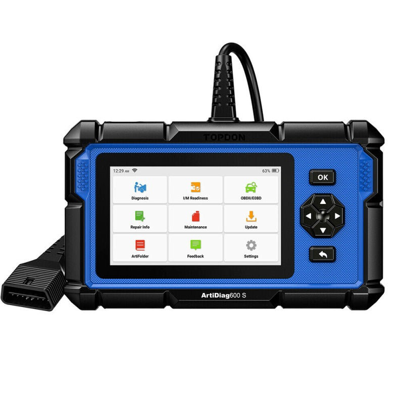 TOPDON ArtiDiag600S OBD2 Diagnosegerät für Fahrzeugsysteme