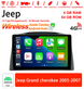 Android Autoradio für Jeep Grand Cherokee 2005-2007 mit Wireless CarPlay & Android Auto