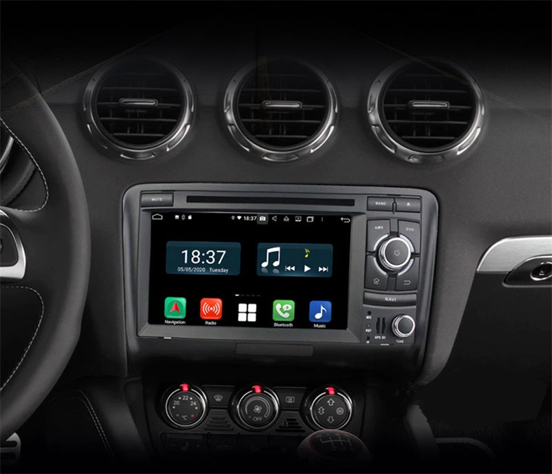 Android Autoradio für Audi TT 2006-2013 mit Wireless CarPlay & Android Auto