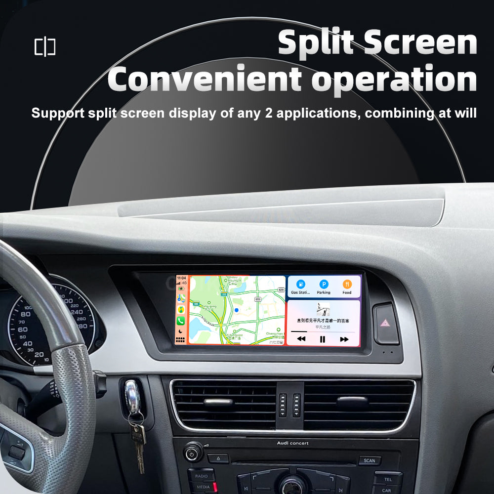 Android Autoradio für Audi A4 B8 2008–2016 mit Wireless CarPlay & Android Auto