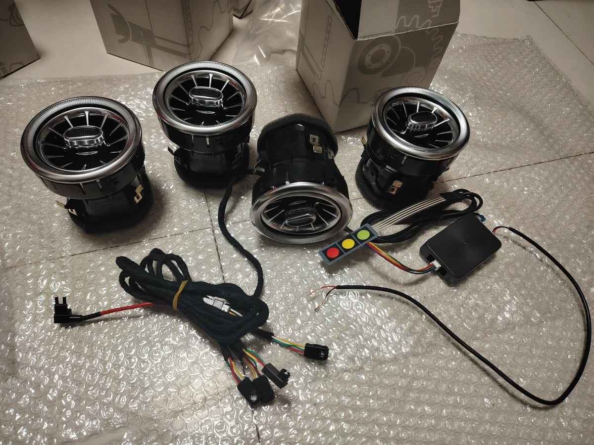 Auto LED Front Dashboard Klimaanlage Vent Outlet Turbo Innen