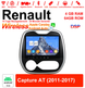 Android Autoradio für Renault Captur 2011–2017 mit Wireless CarPlay & Android Auto