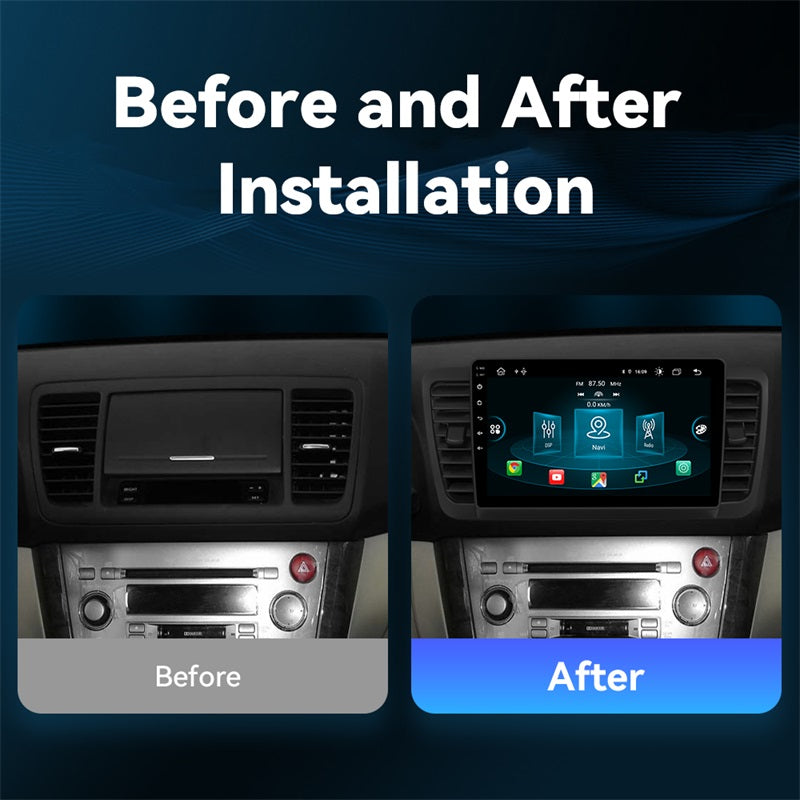 Android Autoradio für Subaru Legacy 2003-2009 mit Wireless CarPlay & Android Auto