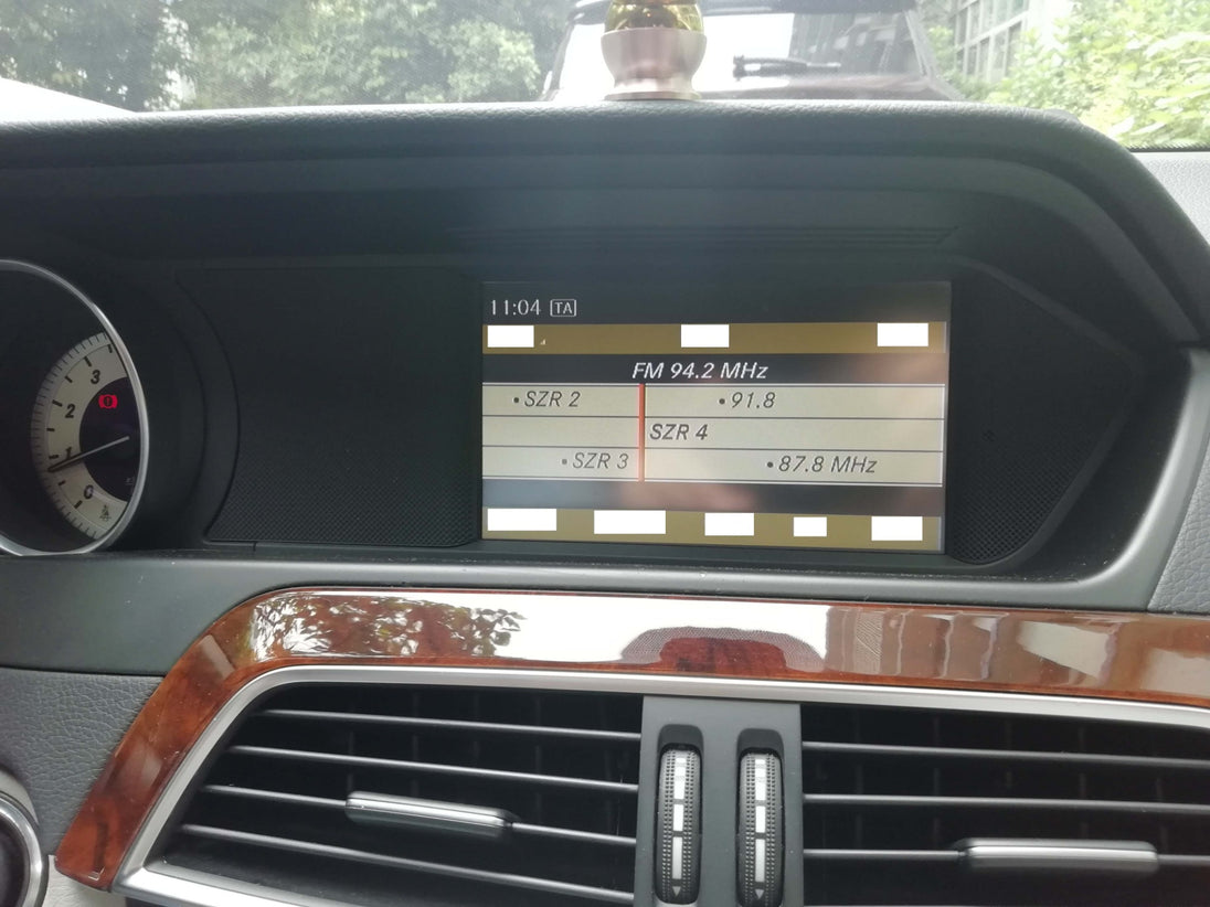 Android Autoradio für Mercedes Benz C-Klasse W204 2011-2014 mit Wireless CarPlay, Android Auto & DAB+