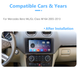 Android Autoradio für Mercedes Benz ML W164 und GL X164 2005-2012 mit Wireless CarPlay, Android Auto & DAB+