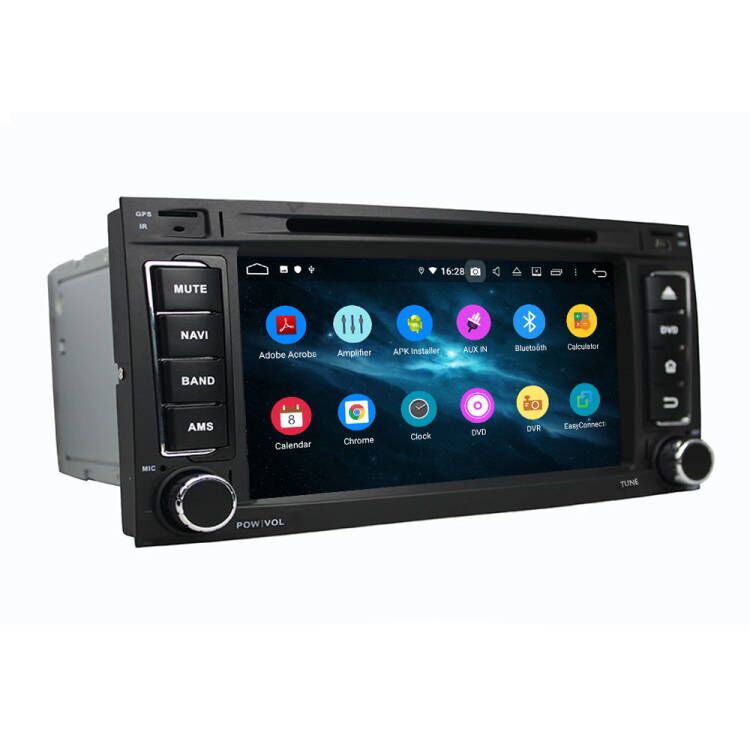 Android Autoradio für VW Touareg (2004-2010) und VW T5 Multivan (2004-2009) mit Wireless CarPlay & Android Auto