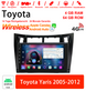 Android Autoradio für Toyota Yaris 2005-2012 mit Wireless CarPlay & Android Auto