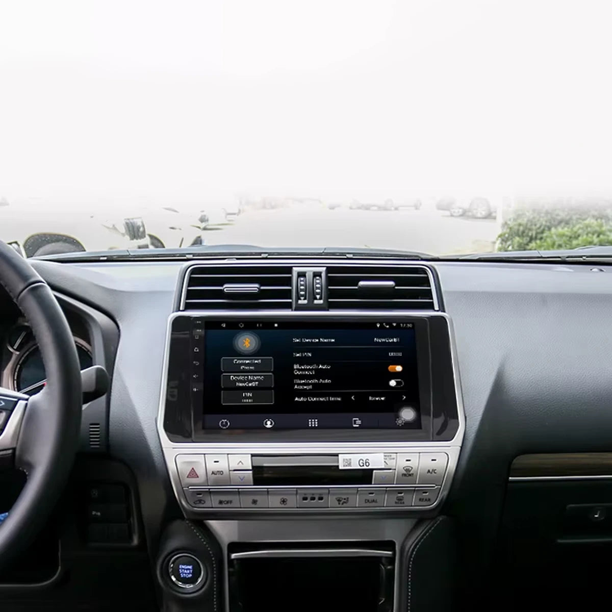 Android Autoradio für Toyota Land Cruiser 2018-2024 mit Wireless CarPlay & Android Auto