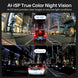 Front- und Rear-Dashcam 4K WiFi Auto-DVR GPS-Videorecorder AI-ISP Farbnachtsicht, Sony Starvis AUTO Dual Dashcam