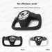 Yoke-Griff Modell Y 3, Heizungslenkrad, Modell X-Stil für Tesla, personalisiertes Rennleder, Modell Y 3 2017–2024
