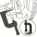 Universal 25112 Kugelgelenk-Trenner, Kugelgelenk-Entfernungswerkzeug, Kugelgelenk-Abzieher, 2–3/8 Zoll