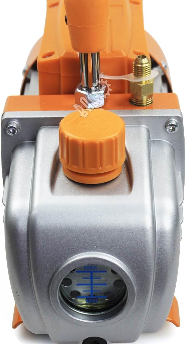 3CFM Vakuumpumpe Manifold Gauge Set für HVAC Kältemittelaufladung, Ideal für R407C R22 R134a R410A