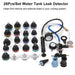 28 Teile/satz Wassertank Leck Detektor Kühler Pumpe Druck Kühlsystem Tester Cap Tool Kit