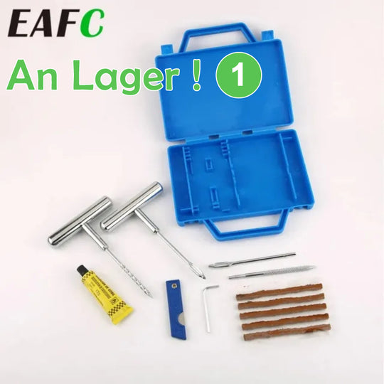 Tragbare Auto Reifen Reparatur Kit 11 stücke DIY Einfache Reparatur Reifen Puncture Repair Tool für Auto...