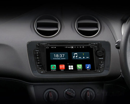 Android Autoradio für SEAT Ibiza 2009–2013 mit Wireless CarPlay & Android Auto