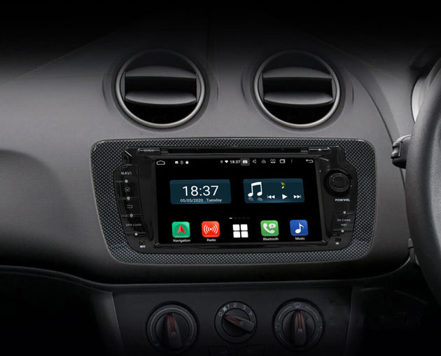 Android Autoradio für SEAT Ibiza 2009–2013 mit Wireless CarPlay & Android Auto