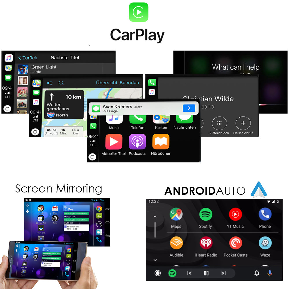 BMW X3 X4 Android Autoradio 8.8 / 12.3 Zoll mit Wireless CarPlay