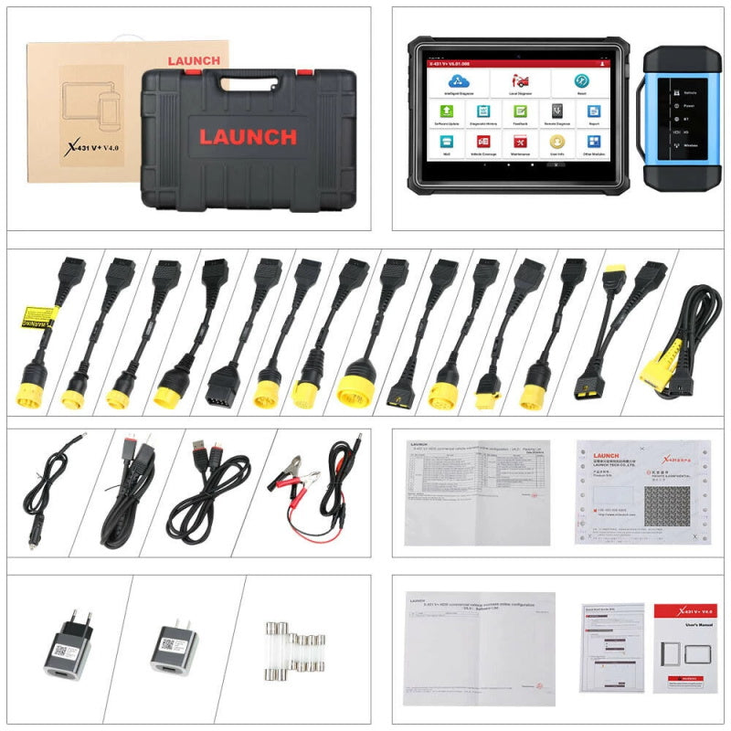 LAUNCH X431 V+ HDIII Diagnosegerät für Nutzfahrzeuge & LKW