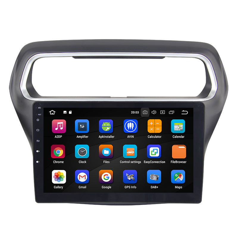 10.1 Zoll Android Autoradio für Ford Escort mit Wireless CarPlay & Android Auto