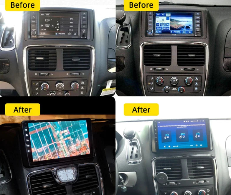 Android Autoradio für Lancia Voyager 2011-2020 mit Wireless CarPlay & Android Auto