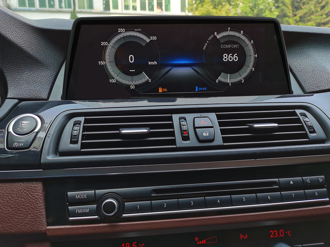 Android Autoradio für BMW 5er F10/F18 2011-2017 mit Wireless CarPlay, Android Auto & DAB+