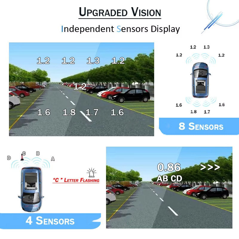 Smart Partronics Parkassistent mit Sensoren