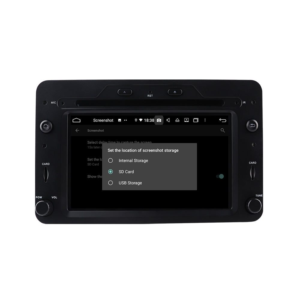 Android Autoradio für Alfa Romeo Spider, 159, Brera, 159 Sportwagon 2005-2010 mit Wireless CarPlay & Android Auto