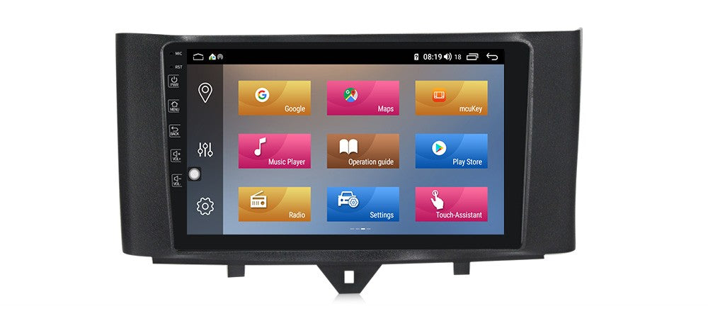 Android Autoradio für Mercedes Benz Smart 2011-2015 mit Wireless CarPlay, Android Auto & DAB+