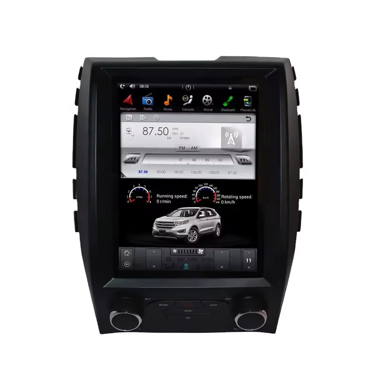 Android Autoradio für Ford Galaxy und Ford Edge ab 2015 mit Wireless CarPlay & Android Auto