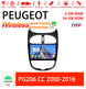 Android Autoradio für Peugeot 206 CC 2000-2016 mit Wireless CarPlay & Android Auto