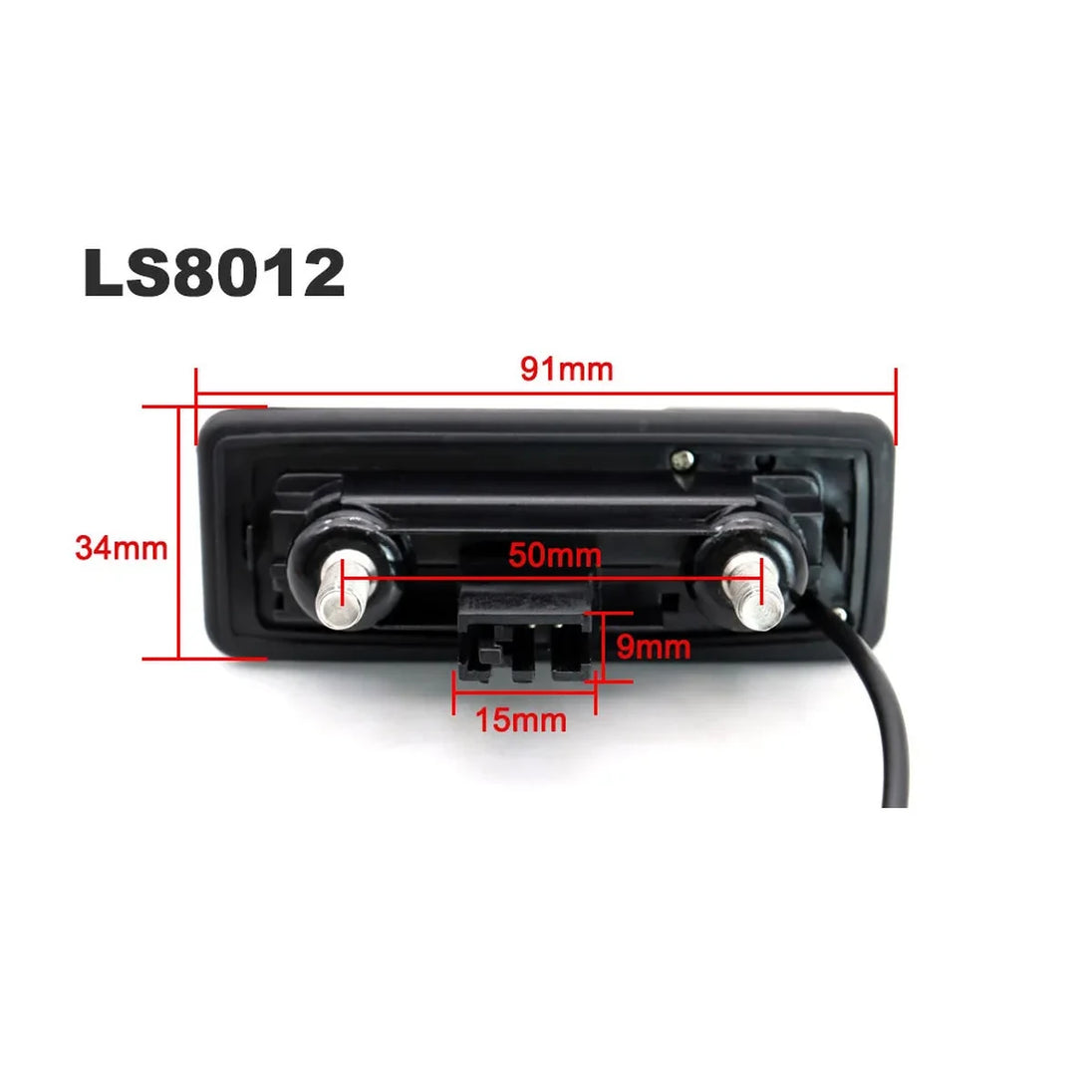 AHD 1080P 180° Rückfahrkamera für Audi A1 A3 A4, VW Octavia A5 A7 Superb Yeti Fabia 2 Roomster
