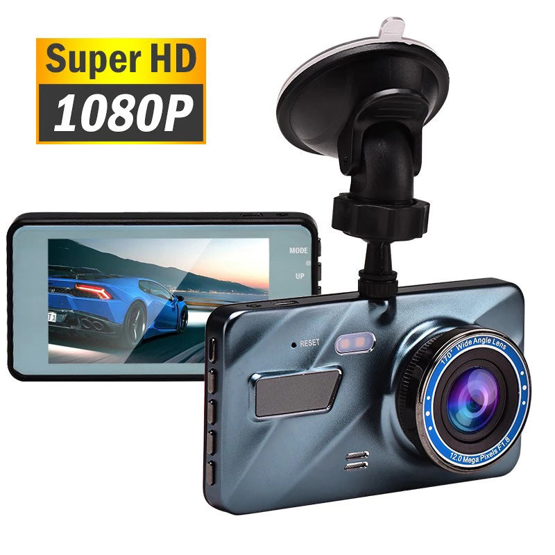 3-in-1 Dashcam mit Rückansicht 1080p HD Nachtsicht