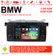 Android Autoradio für BMW 3er E46 und M3 E46 1998-2006 mit Wireless CarPlay, Android Auto & DAB+