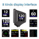 HUD OBD2 + GPS Auf-board Computer Head up Display Auto-tachometer Turbo Öl Druck Wasser Temp GPS Tacho für Benzin Auto