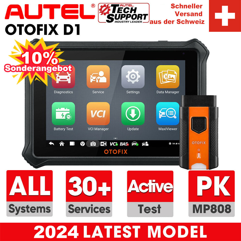 OTOFIX D1 OBD2 Diagnosegerät für Fahrzeugsysteme