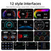 OBD + GPS HUD P24 Auto OBD Head Up Display HUD an Bord Computer Digital Tachometer Wasser Temp Kraftstoff Verbrauch Elektronischer Neigung messer