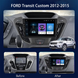 Android Autoradio für Ford Transit Custom 2012–2015 mit 9-Zoll-Display, Android 13.0 und 4G LTE