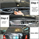 HD CCD Nachtsicht-Rückfahrkamera für Mercedes-Benz M-Klasse ML W164 2005–2011