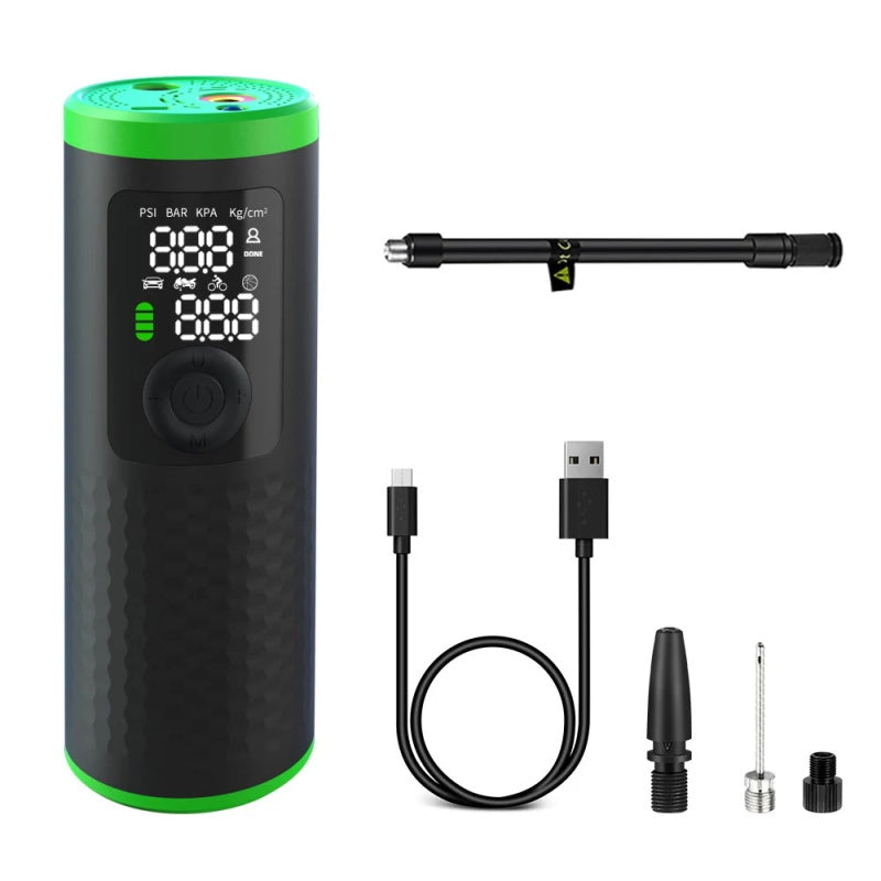 Tragbare elektrische Luftpumpe 150PSI Mini mit Aufbewahrungstasche