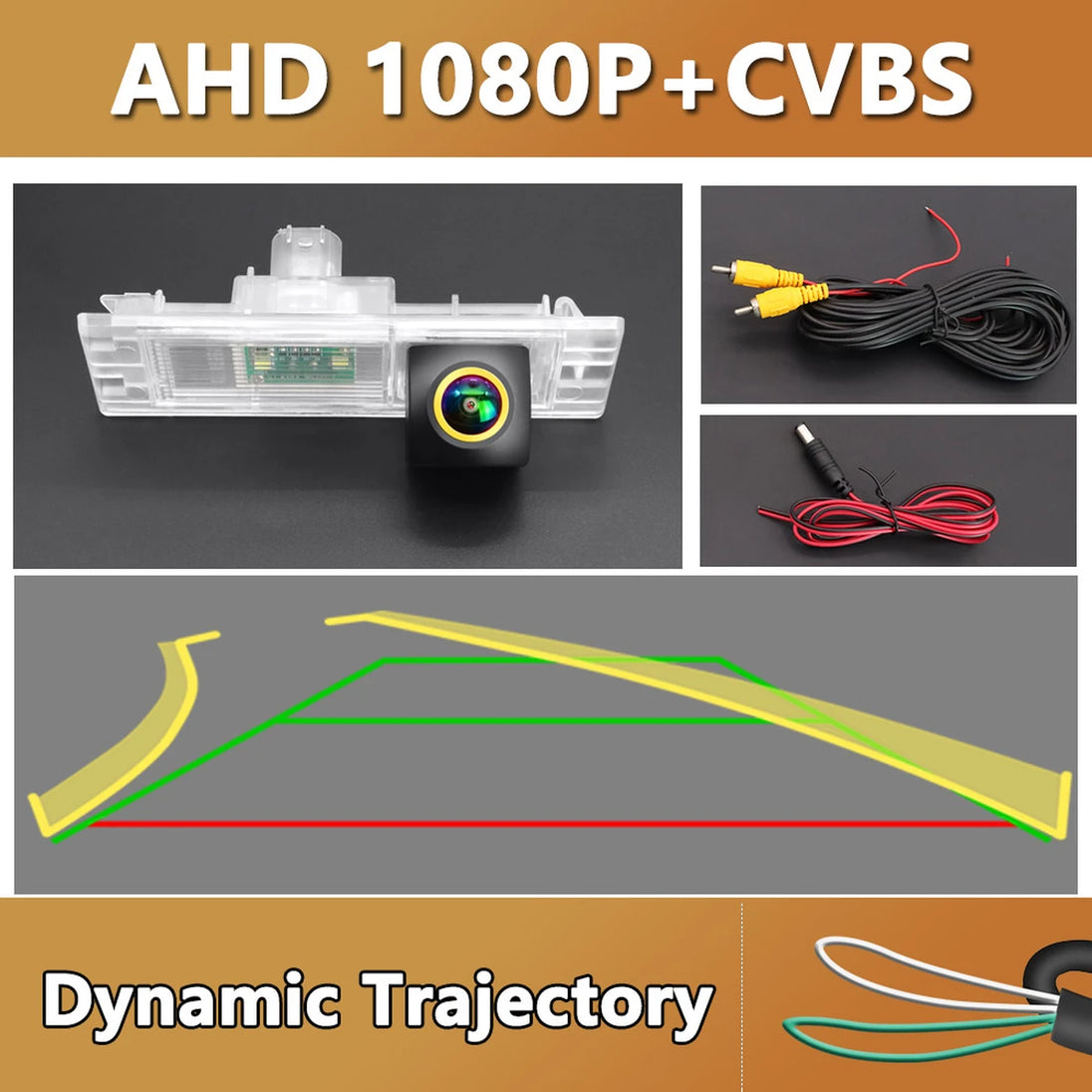 AHD 1080P HD CCD Rückfahrkamera für BMW 1er, 6er, Z4, i3 und Mini Cooper Clubman/Countryman/Paceman