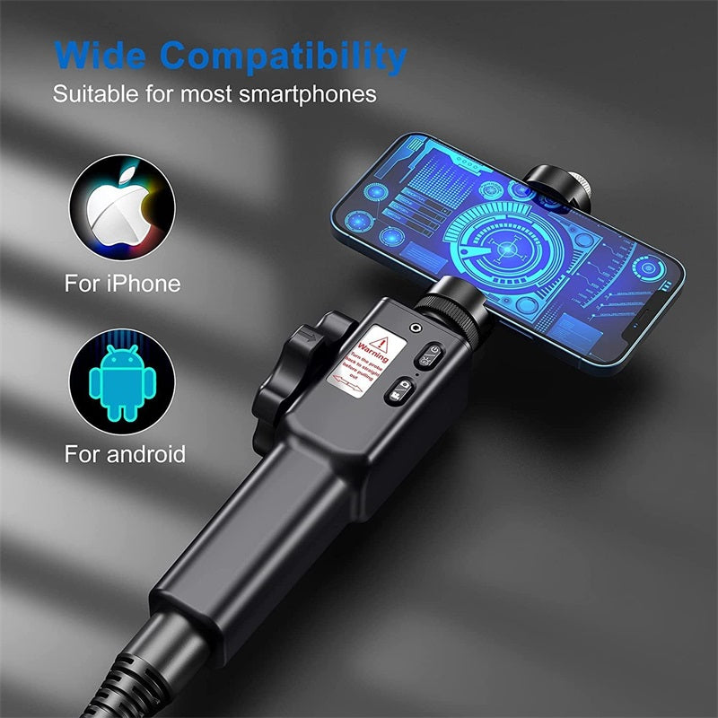 Ralcam Endoskopkamera mit Licht Camera - Inspektionskamera 8.5mm HD1080P Industrial Endoscope für Android und...
