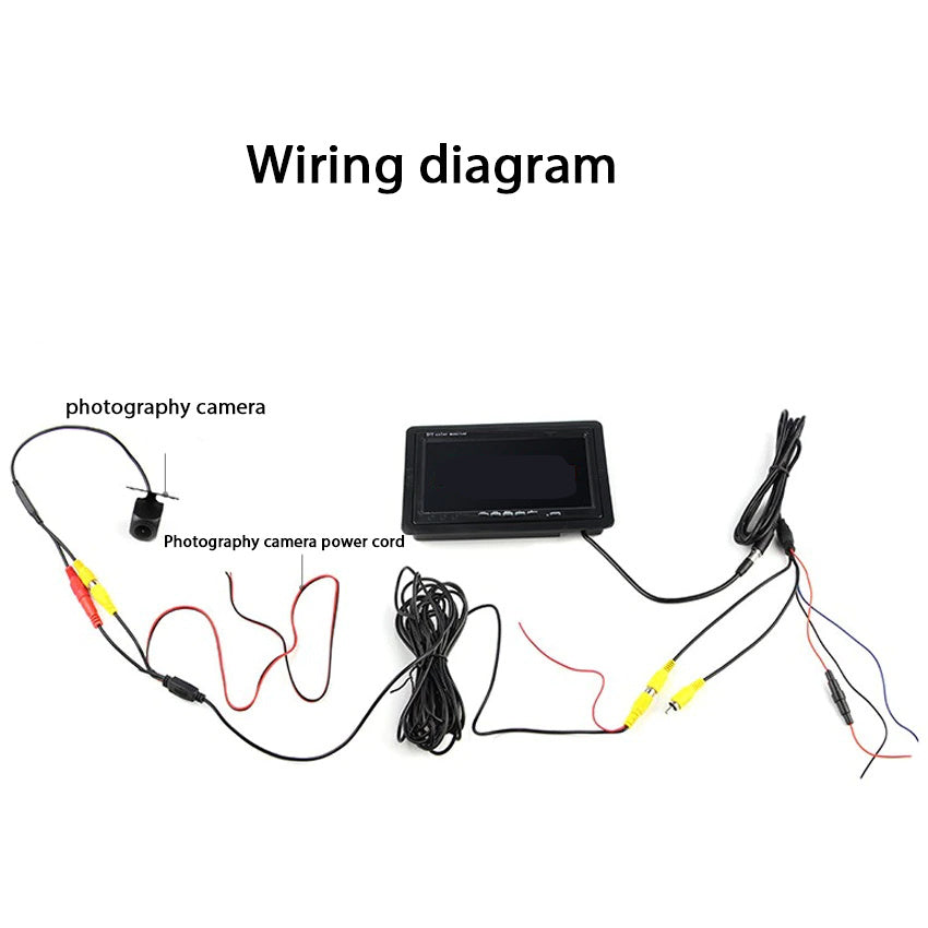 170° HD CCD Rückfahrkamera für BMW 3er (E46/E90/E91), 5er (E39/E60/E61), 7er (E38/E65–E68), X1 (E84), X5 (E53/E70), X6 (E71), M3 (E92/E93) und Mini Cooper (R50/R52/R53) (1994–2014)