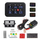 12V-24V LED 6 Gang Schalttafel 600W-1200W Schaltung Steuerrelais System Box Slim Touch Bedienfeld für Boot Jeep UTV Caravan