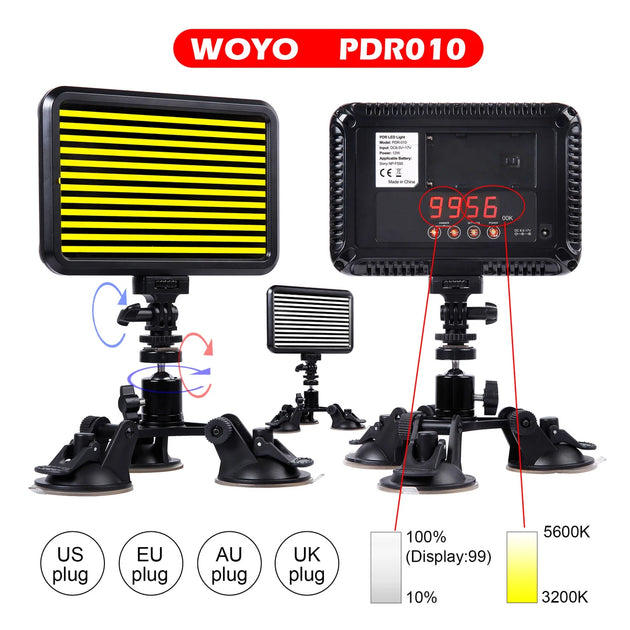 WOYO PDR010 PDR-Reflektor-Lichttafel Karosserie-Reibbrett