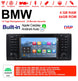 Android Autoradio für BMW 5er E39, X5 E53 und M5 E39 1996-2007 mit Wireless CarPlay, Android Auto & DAB+