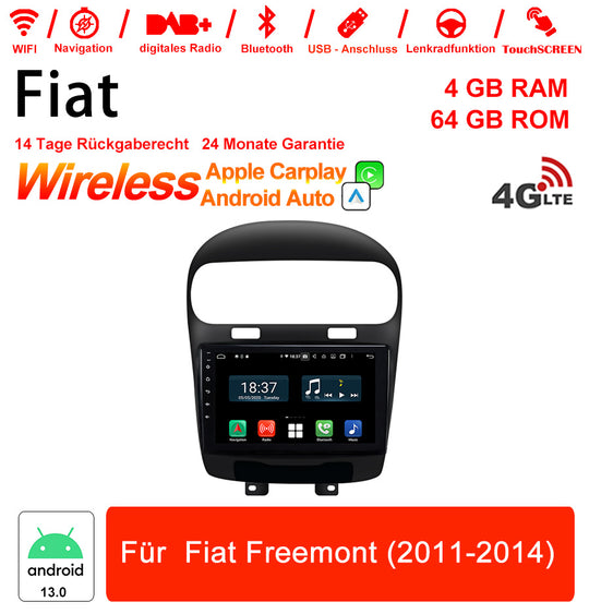 Android Autoradio für Fiat Freemont 2011-2014 mit Wireless CarPlay & Android Auto