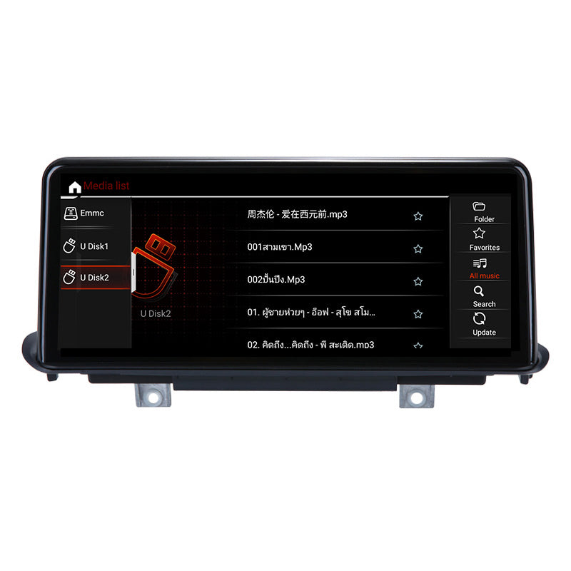 Android Autoradio für BMW X5 F15 2014-2017 mit Wireless CarPlay, Android Auto & DAB+