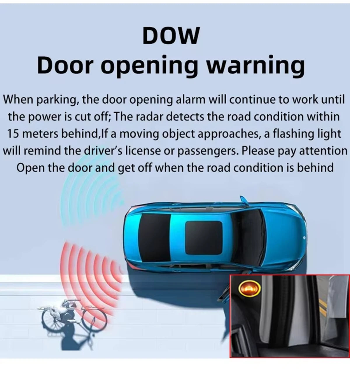Auto BSD System 24 GHz Mikrowellenradar – Toter Winkel Überwachung & BSM Unterstützung