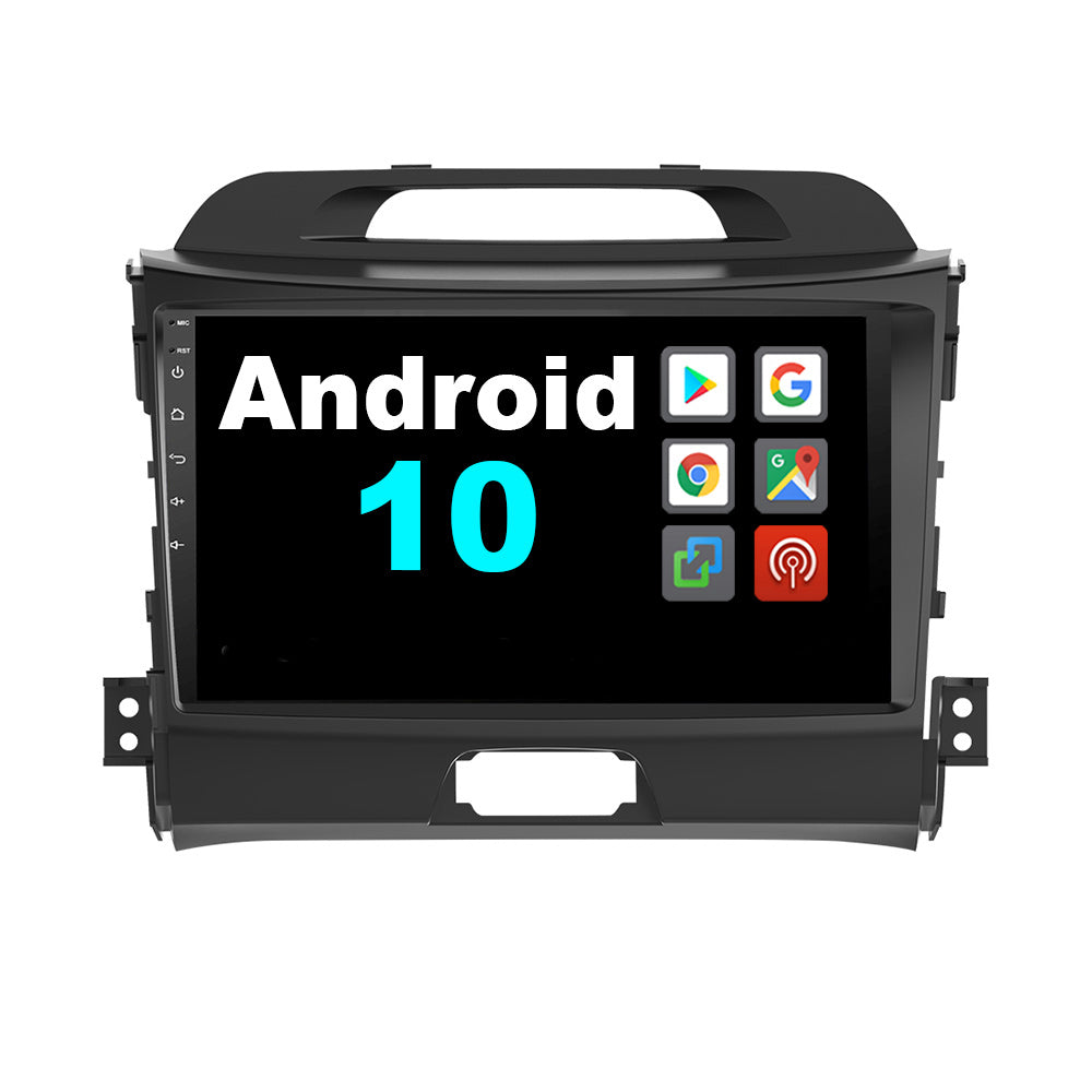 Android Autoradio für Kia Sportage 2010-2014 mit Wireless CarPlay & Android Auto